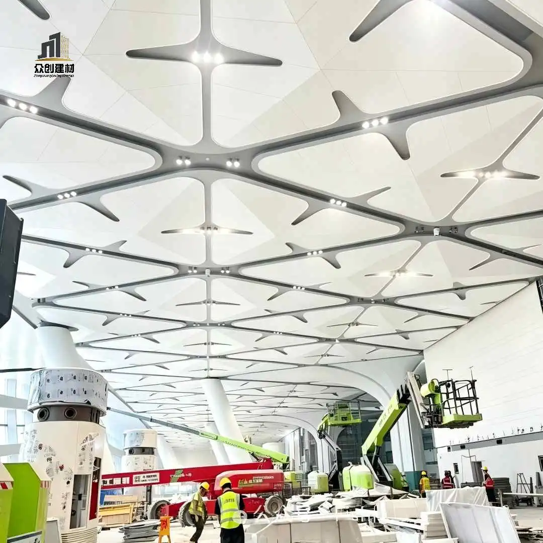 Custom-Shaped Aluminum Ceilings